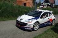 Rallye Český Krumlov: Test Peugeot Delimax Total Czech National Teamu
